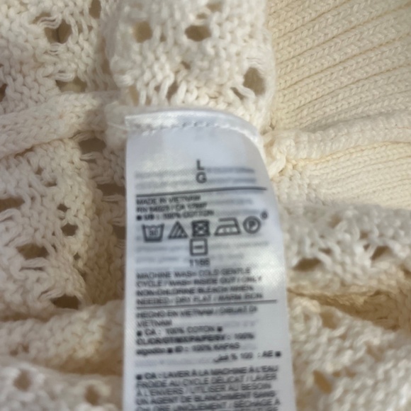 Super cute ~ Crafted crop top ~ New with tags ~ L - Picture 5 of 5